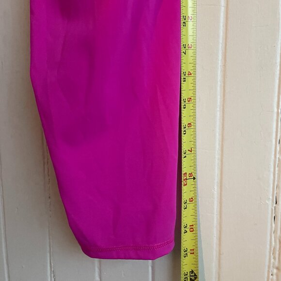 ZYIA ACTIVE 8-10 - Party Hot Pink Leggings / Joggers / High waist with Pockets - Picture 10 of 12